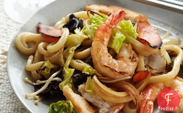Nouilles Udon Sautées