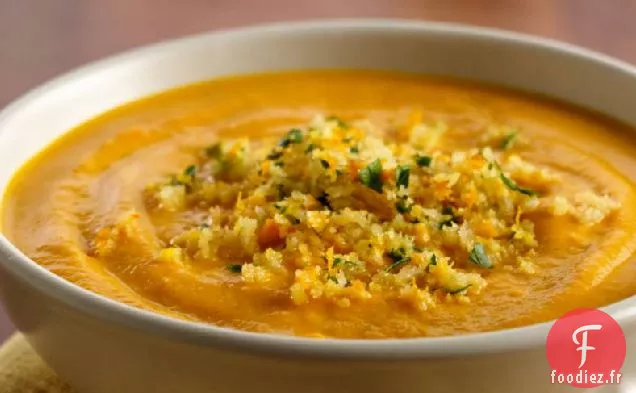 Soupe Crémeuse Aux Carottes Épicées