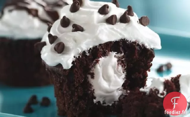 Cupcakes Remplis de Crème De Rêve