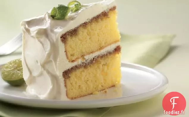 Gâteau à la Crème de Citron Vert