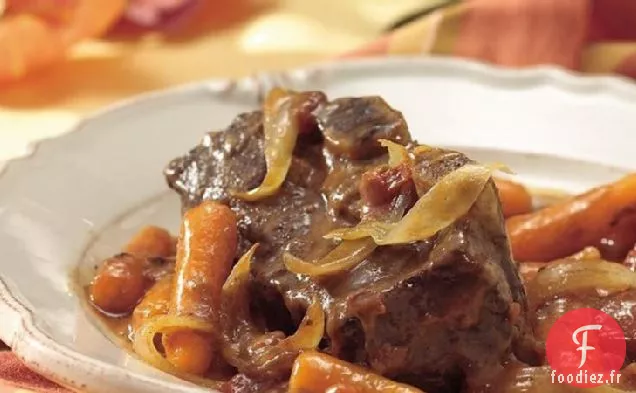 Côtes Levées de Bœuf Braisées Au Four