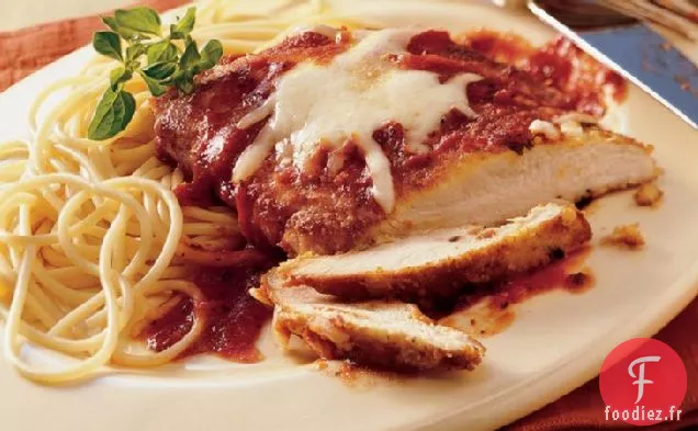 Poulet à la Poêle Parmigiana