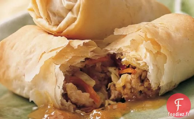 Rouleaux d'Oeufs Phyllo Faciles