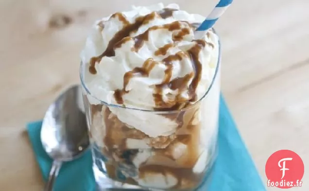 Sundaes à la Crème Glacée au Caramel Stout