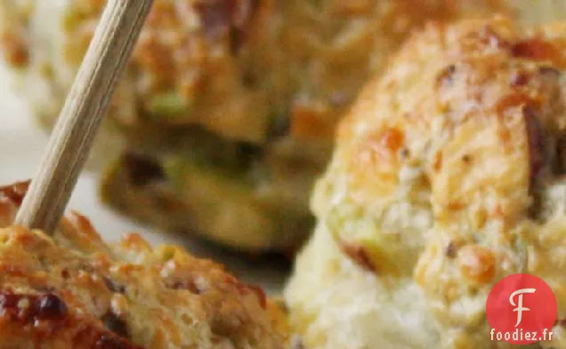 Boules de Fromage Cheddar Blanc Pistache