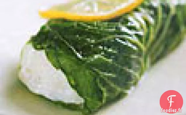 Flétan Enveloppé de Romaine