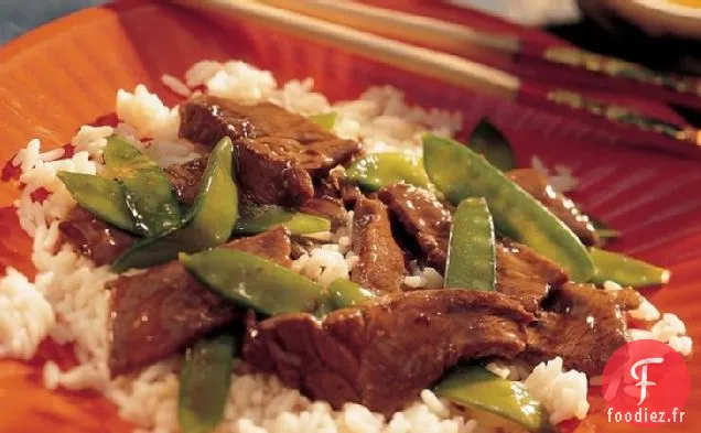 Boeuf aux Gousses de Pois