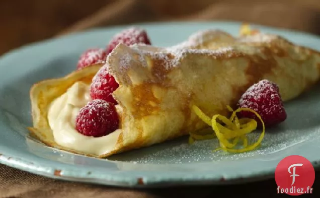 Crêpes à la Crème de Citron Frais