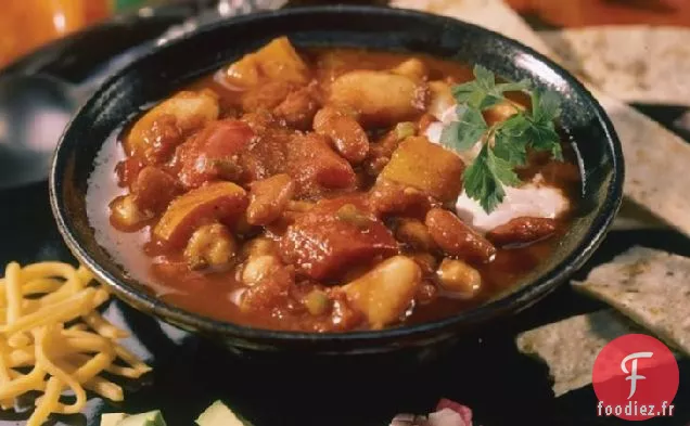 Chili de Vacances aux Trois Haricots