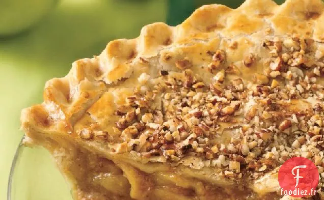Tarte aux Pommes Caramel-Caramel aux Pacanes