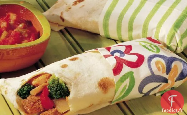 Wraps de Fajita au Poulet