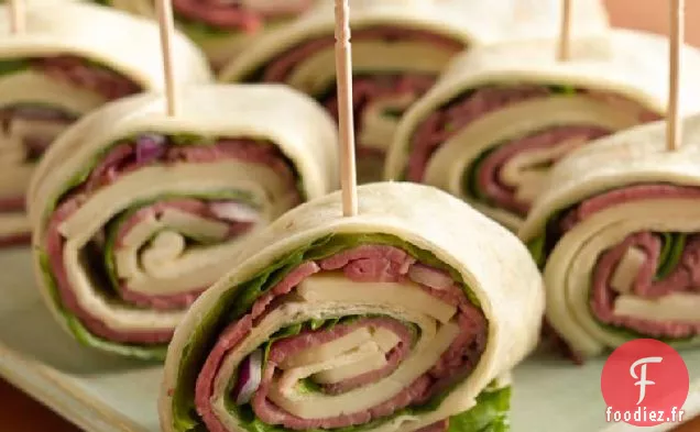 Rouleaux de Rôti de Bœuf et Tortilla Suisse