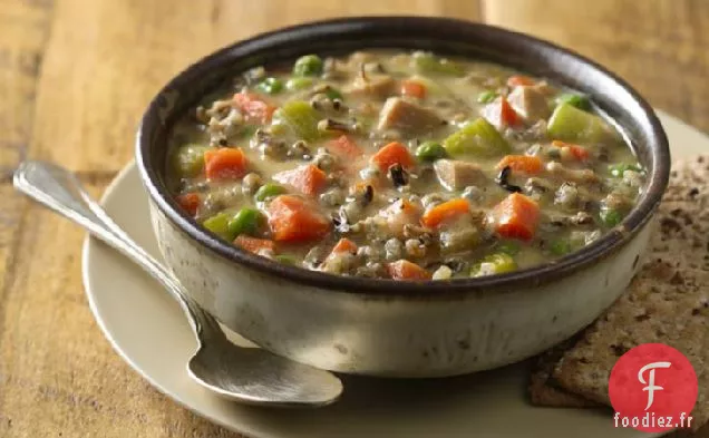 Soupe de Riz Sauvage à la Mijoteuse North Woods