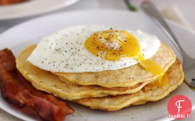 Crêpes au Bacon et au Piment Rouge