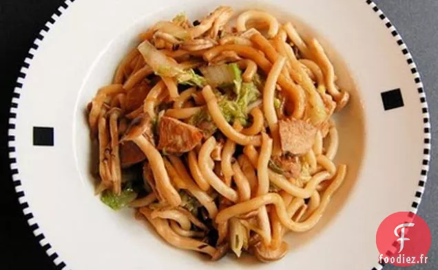 Yakiudon - Recette