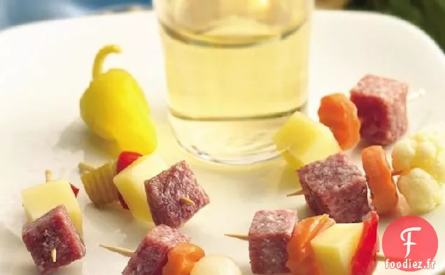 Petites Bouchées de Viande et de Fromage