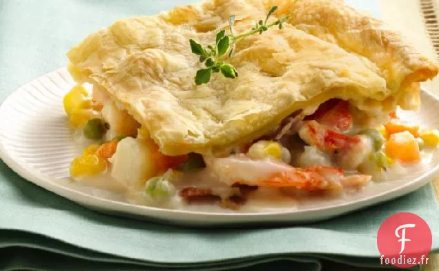 Tarte aux Chaudrées de Fruits De Mer
