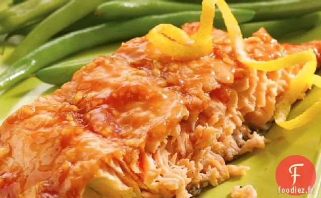 Filets de Saumon au Gingembre Grillé