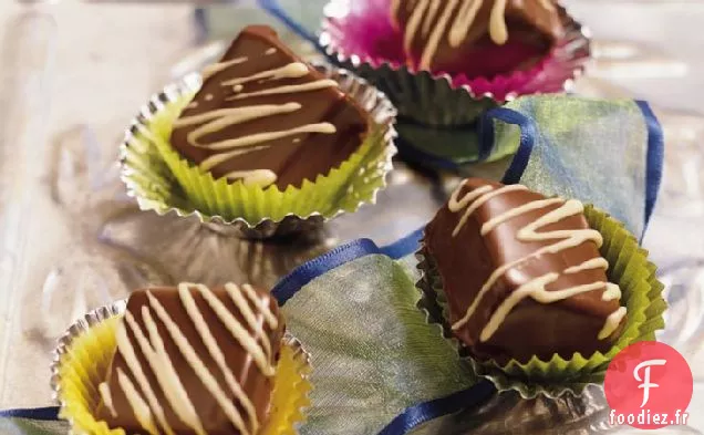 Bonbons au Chocolat Et au Beurre d'Arachide