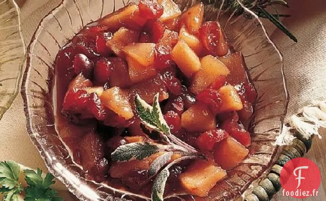 Chutney Poire-Canneberge