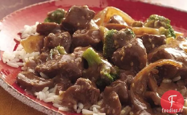 Boeuf et Brocoli Faciles à Mijoter