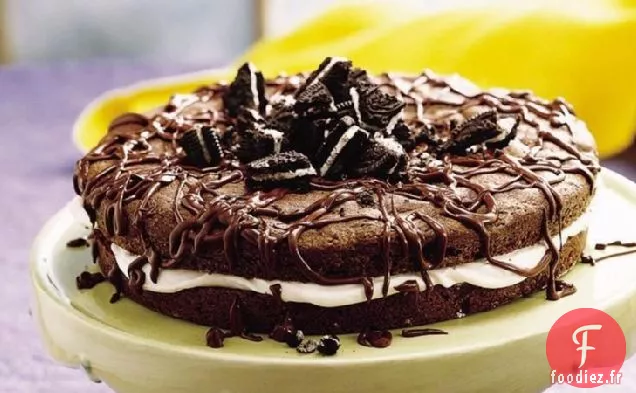 Gâteau aux Biscuits Sandwich Au Chocolat