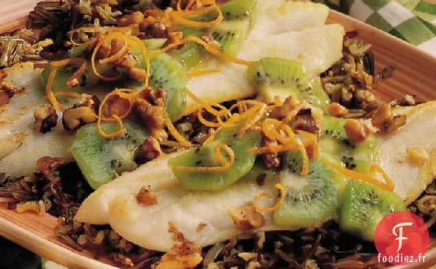 Orange Rugueuse au Kiwi et aux Noix