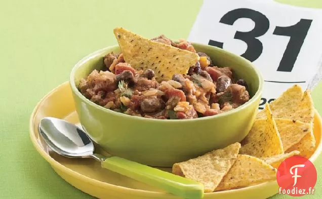 Casserole de Chili au Fromage