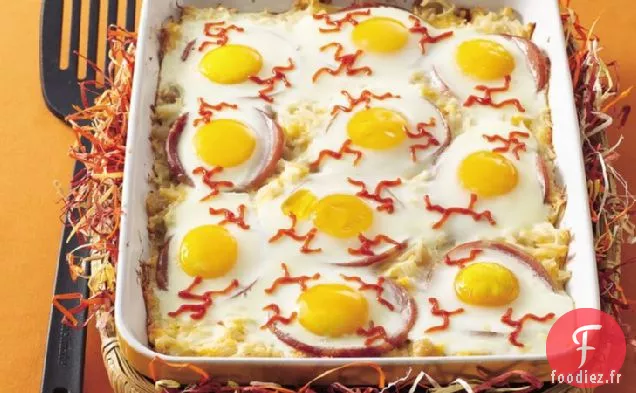 Œufs de Globe Oculaire Cuits au Four