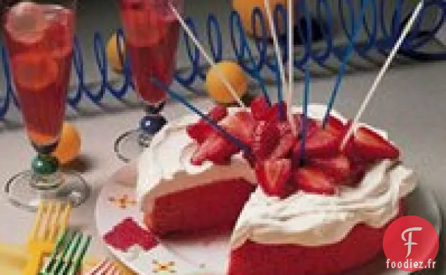Gâteau aux Fraises