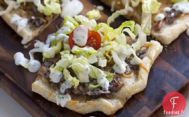 Pizza Facile aux Haricots Noirs