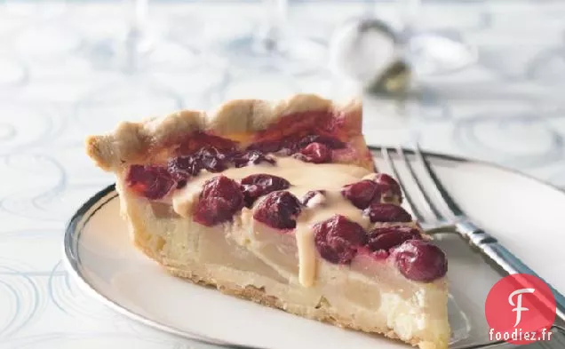 Tarte aux Poires et aux Canneberges