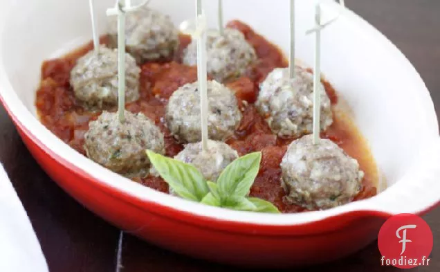 Boulettes de Saucisse Farcies à la Mozzarella