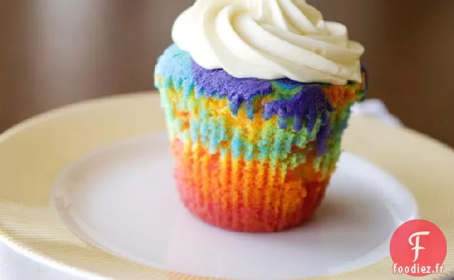 Cupcakes Arc-En-Ciel Jumbo