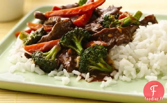 Boeuf Sauté et Brocoli