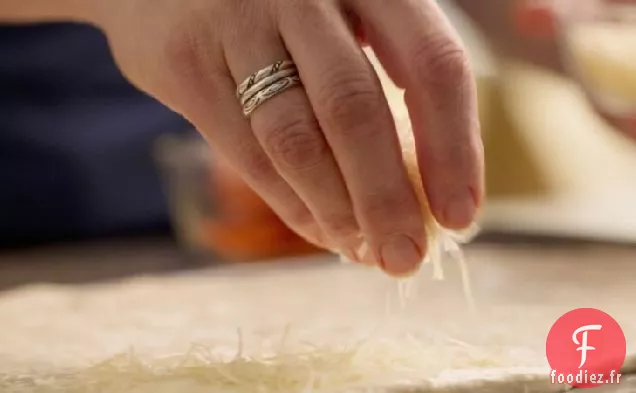 Croûte de Pizza Au Parmesan