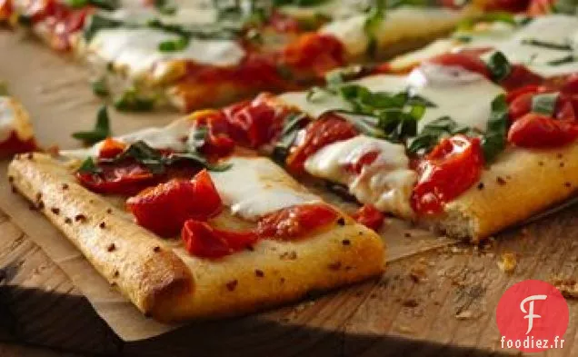 Croûte de Pizza Au Beurre d'Herbes Italiennes