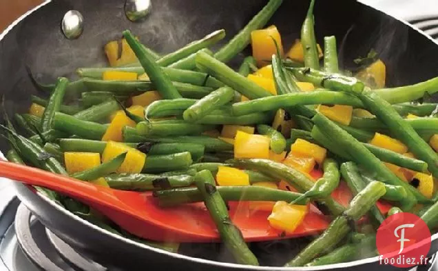 Haricots Verts Sautés et Poivre
