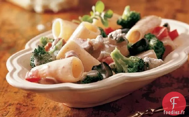 Gorgonzola Rigatoni aux Légumes