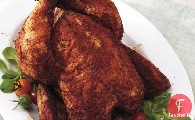 Poulet en Canette de Bière Grillée au Piment Épicé