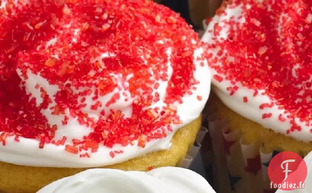 Gâteau de Cupcake de Drapeau
