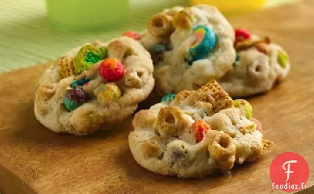 Fond de la Boîte de céréales Biscuits
