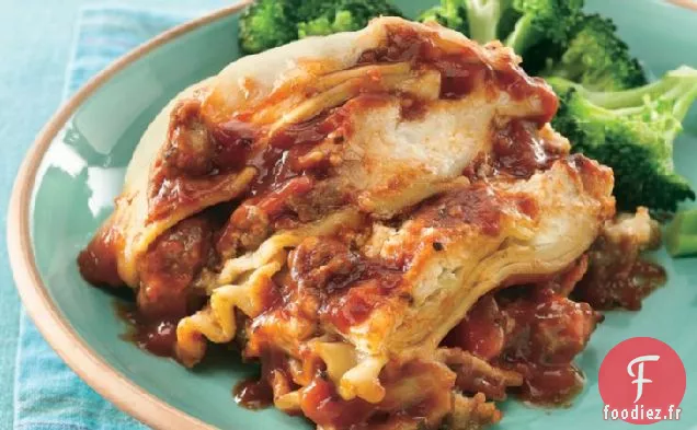 Lasagne à la Saucisse Italienne à la Mijoteuse