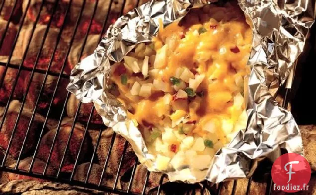 Sachet de Pommes De Terre Grillées au Fromage