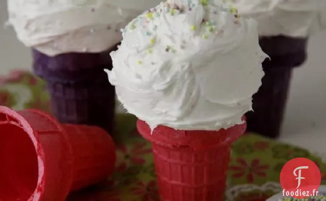 Pop de Gâteau au Cornet de Crème Glacée