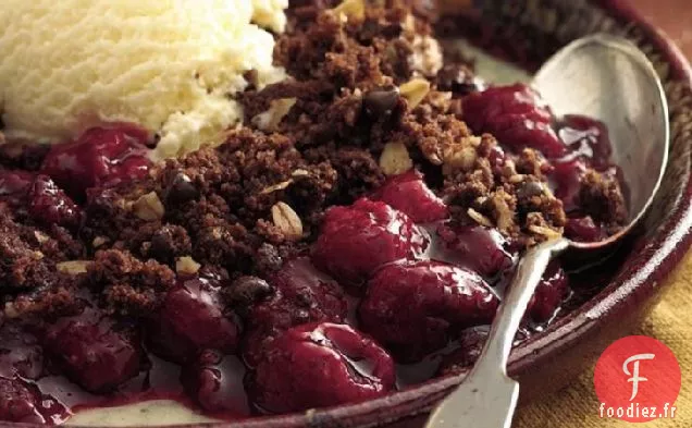 Fondant au Chocolat - Croustillant aux Framboises
