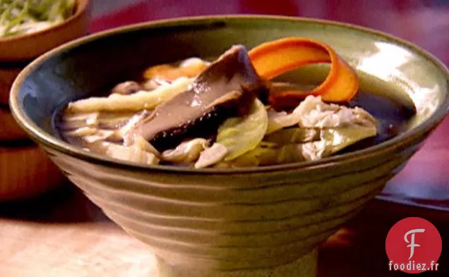 Soupe aux Champignons Asiatique