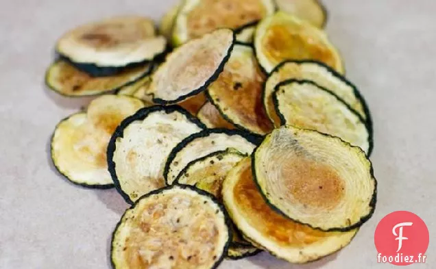 Frites de Courgettes Cuites au Four