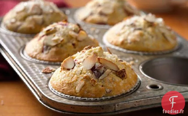 Muffins Granola Aux Amandes Et Canneberges