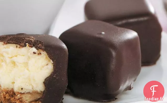Bouchées De Cheesecake Enrobées De Chocolat
